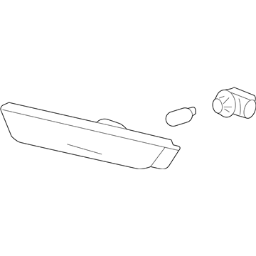 GM 92246252 Marker Lamp Assembly
