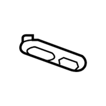 GM 19115098 Dome Lamp Assembly Bezel