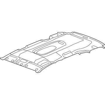 GM 19122356 Headliner, Gray