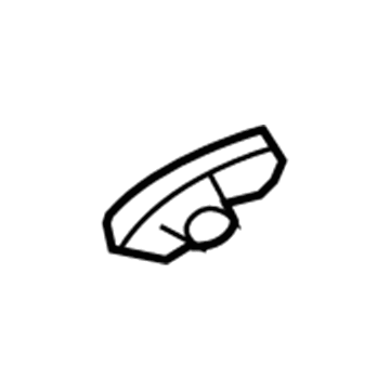 GM 89024851 Sunshade Clip