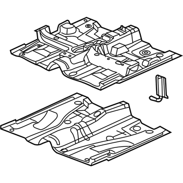Saturn Floor Pan - 15922880