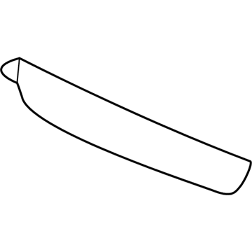 GM 23188328 Air Deflector, Front Driver Side