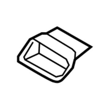 GM 96655361 Trim Plate, Black