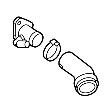 Chevy 40009037 PIPE,EGR(INCLUDES 3,4,21)(INCLUDES HOSE & CLAMPS)