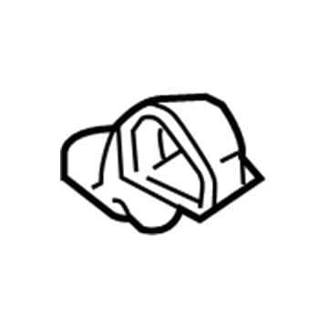GM 22989228 Floor Duct, Passenger Side