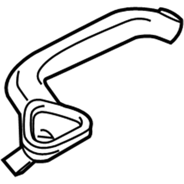 GM 23127297 Defroster Duct, Driver Side