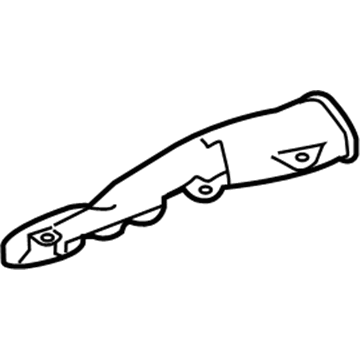 GM 23420161 Floor Duct, Driver Side