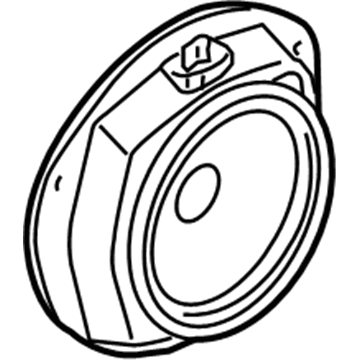 GM 96540725 Front Driver Speaker