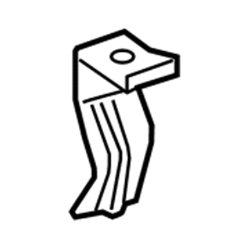 GM 23425699 Side Bracket, Rear Lower Driver Side