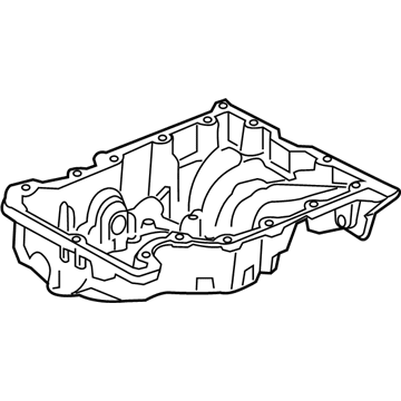 Chevy Volt Oil Pan - 12686797