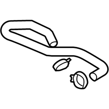 Chevy Silverado 1500 Radiator Hose - 22827731