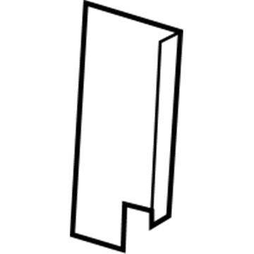 GM 10392942 Baffle, Passenger Side