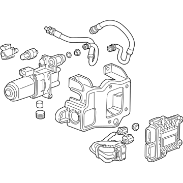GM 86788449 Actuator, Rear