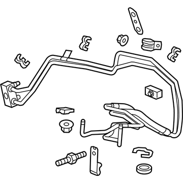 Chevy Automatic Transmission Oil Cooler Line - 84518997