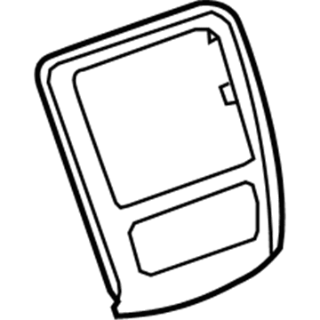 Buick 22862694 Center Bezel