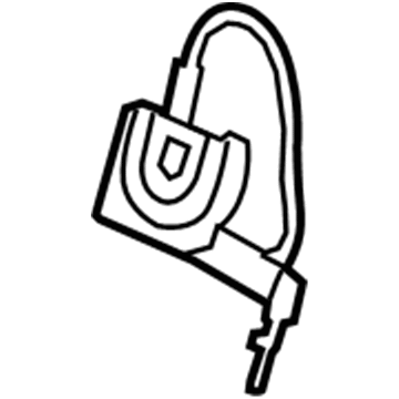 GM 22851847 Actuator, Titanium, Rear