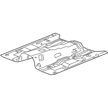 2010 Hummer H3 Floor Pan - 25937399