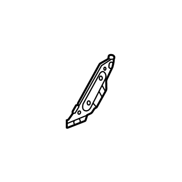 GM 84877705 Rail Reinforcement Bracket, Front Upper Driver Side