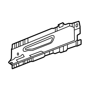 GM 85110000 Rail Reinforcement, Lower Driver Side