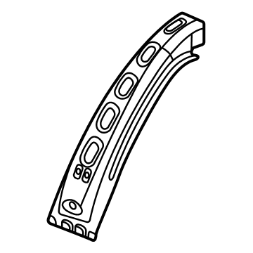 GM 84874599 Extension Panel, Front Inner Driver Side