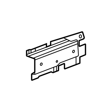GM 85109999 Inner Reinforcement, Front Lower Driver Side