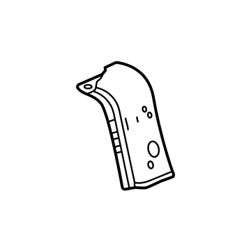 GM 84874610 Lower Support, Front Upper Driver Side