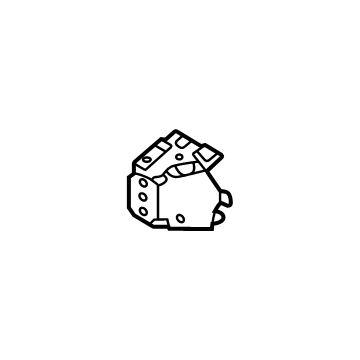GM 85109981 Front Extension Front Bracket, Upper Driver Side