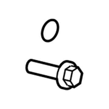 Chevy 11562588 Oil Pan Drain Plug