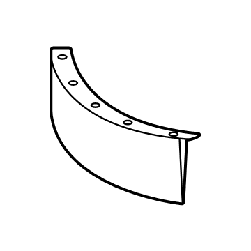 GM 86787033 Deflector, Front