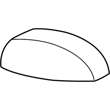 Chevy Silverado 1500 Mirror Cover - 25788161