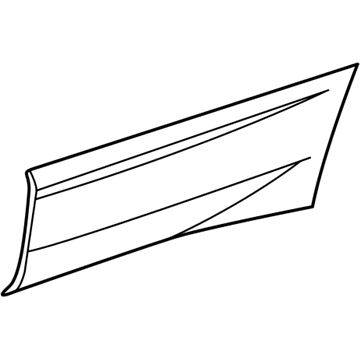 2004 Pontiac Bonneville Door Moldings - 88980891