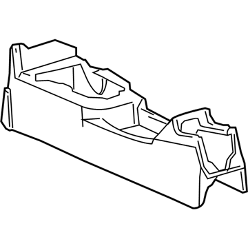 Saturn Center Console Base - 15838169