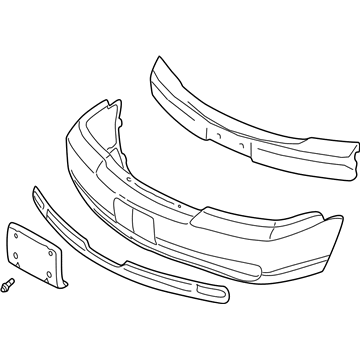 Cadillac Seville Bumper - 25710125