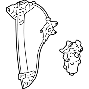 Chevy Impala Window Regulator - 23336824