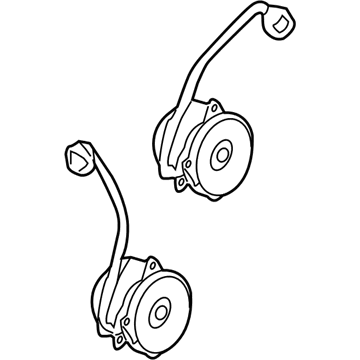 Cadillac Fan Motor - 25876661