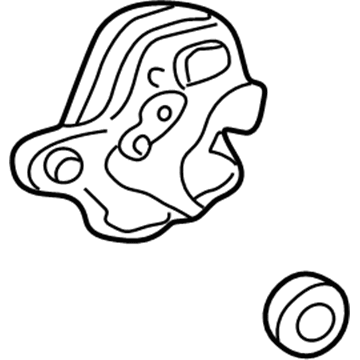 Pontiac Vibe Door Lock - 88969882