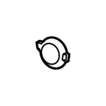 GM 23227757 Side Cover Hole Cover, Jet Black, Driver Side