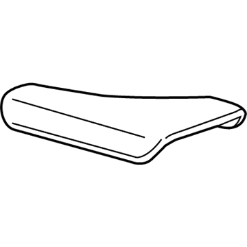 GM 23345619 Armrest, Black