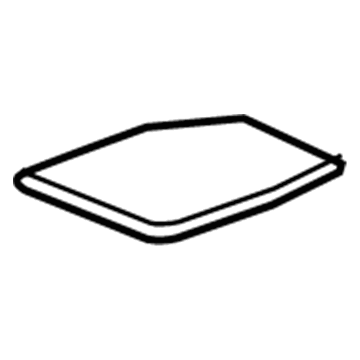 GM 23216624 Upper Panel Mat