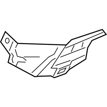 GM 84774492 Upper Bracket, Passenger Side