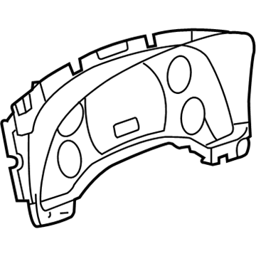 GMC Savana 3500 Instrument Cluster - 84294387