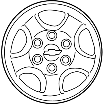 2004 Cadillac Escalade Spare Wheel - 15084560