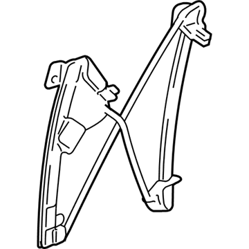 Cadillac CTS Window Regulator - 15775229