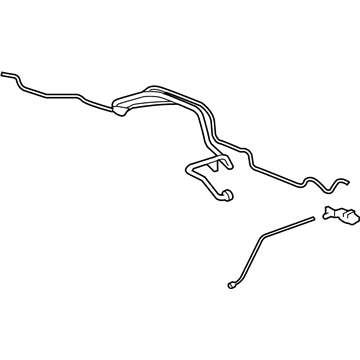 Buick Enclave Crankcase Breather Hose - 20940865