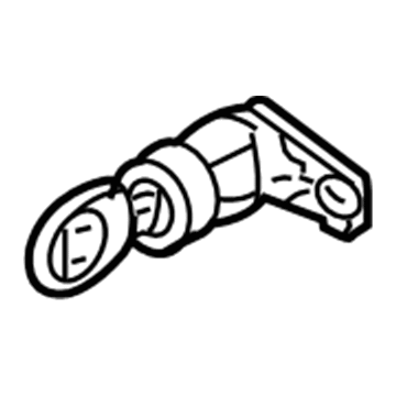 Chevy Aveo5 Door Lock Cylinder - 96414725