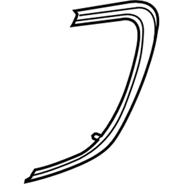 GM 22962824 Handle Cover, Rear Driver Side
