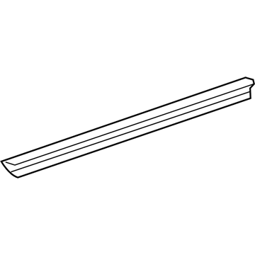 GM 22760440 Belt Weatherstrip, Rear Driver Side