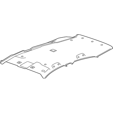 GM 42740285 Headliner, Opel Gray