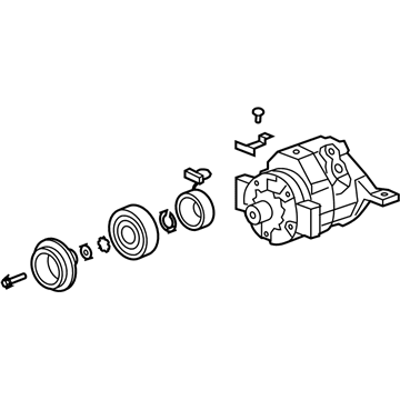 Chevy Silverado 1500 A/C Compressor - 37183465