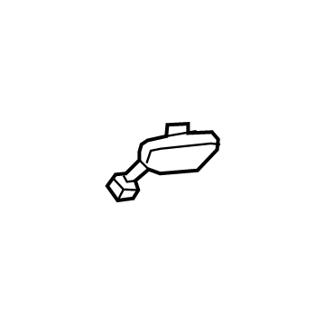 Chevy 42759625 Upper Quarter Trim Cap